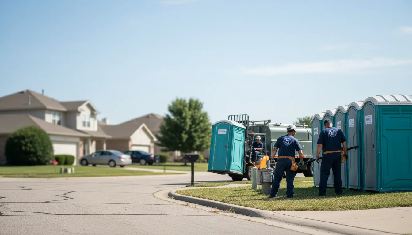 Porta Potty Rental in Mesopotamia, OH near me